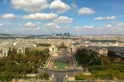 The gardens of the trocadero