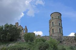 Feudal castle of grimaud